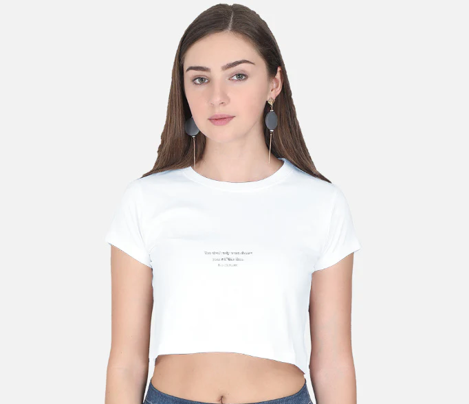 Choose Yourself Crop Top