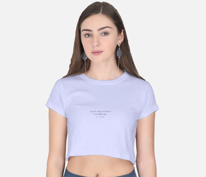 Choose Yourself Crop Top