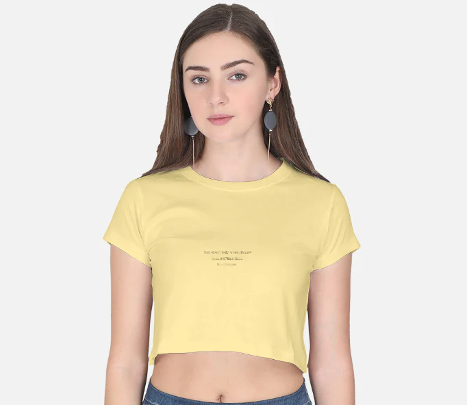 Choose Yourself Crop Top