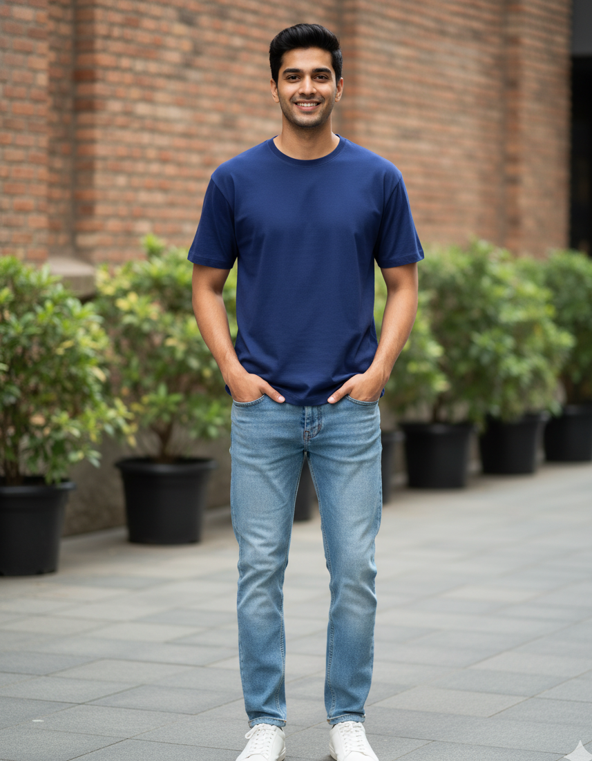 Royal Blue Core Classic Crew T-Shirt