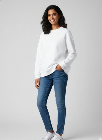 Boyfriend Fit Sweatshirt