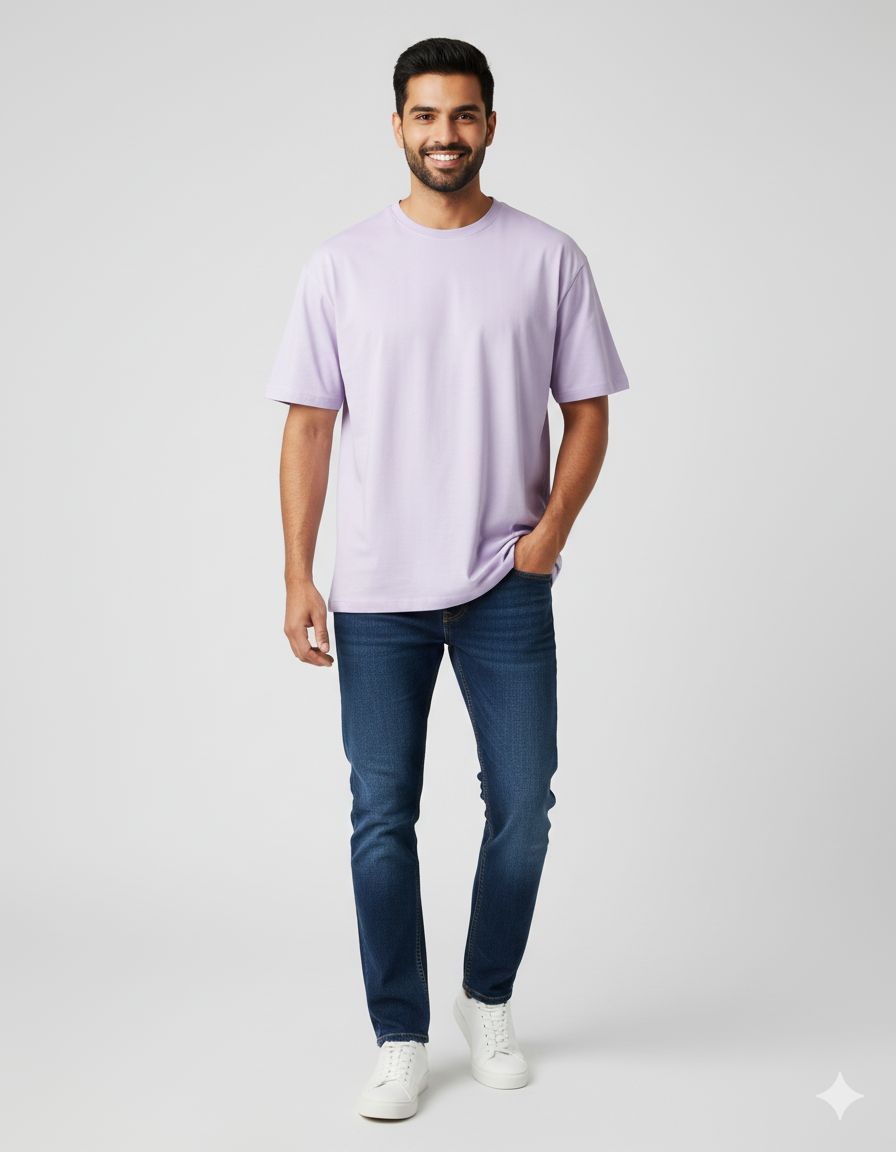 Lavender Core Classic Crew T-Shirt