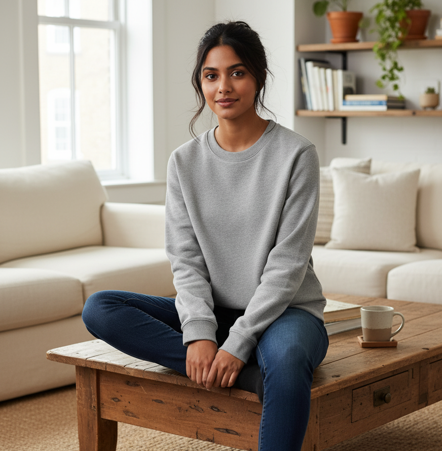 Boyfriend Fit Sweatshirt