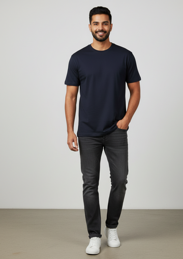 Navy Blue Core Classic Crew T-Shirt