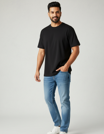 Black Core Classic Crew T-Shirt