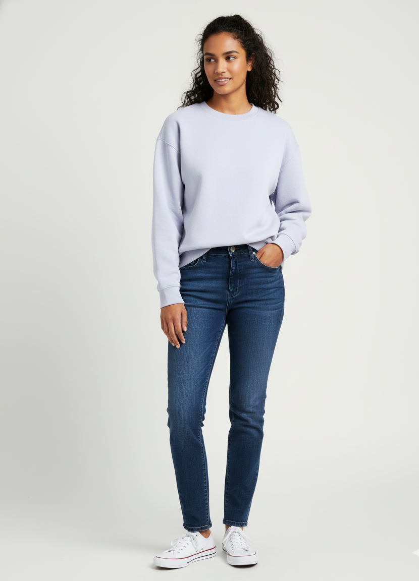 Boyfriend Fit Sweatshirt