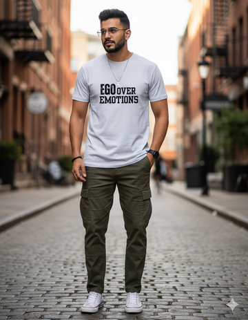 Ego Over Emotions Silhouette Classic Stretch T-shirt