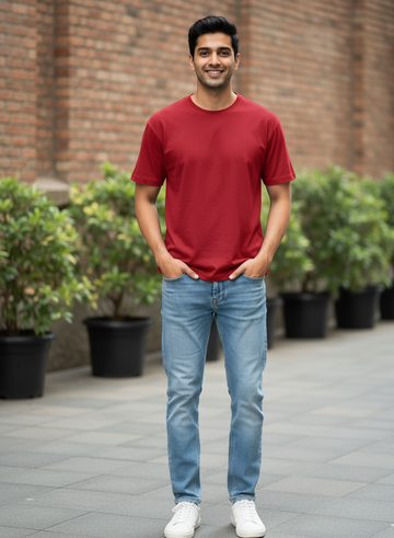 Red Core Classic Crew T-Shirt