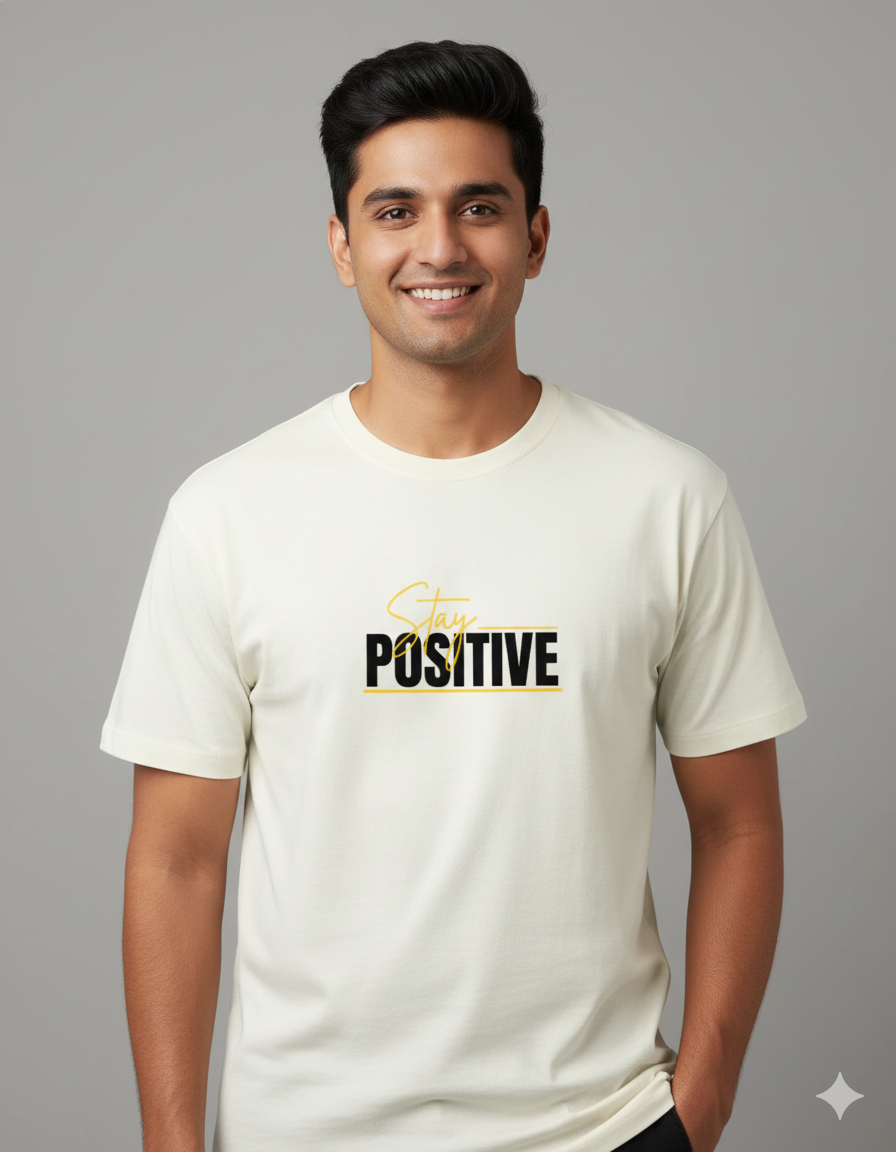 Stay Positive Classic Fit T-Shirt