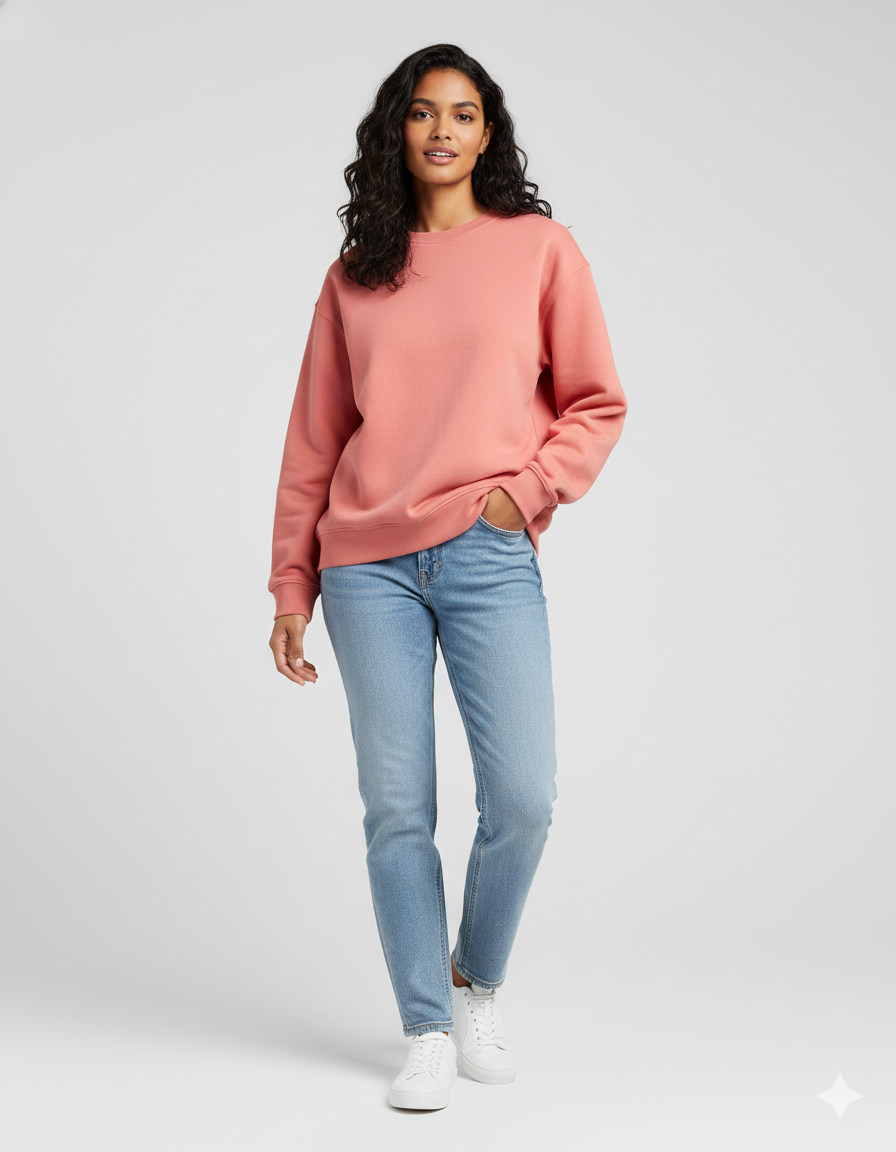 Boyfriend Fit Sweatshirt