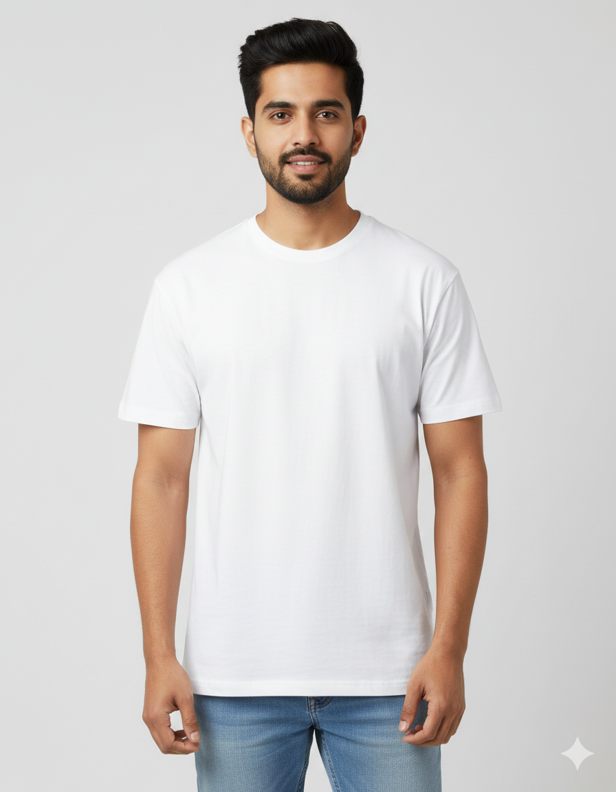 White Core Classic Crew T-Shirt