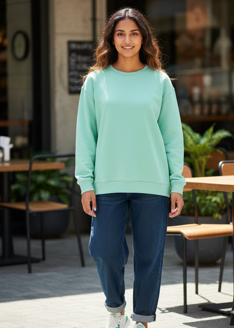 Boyfriend Fit Sweatshirt