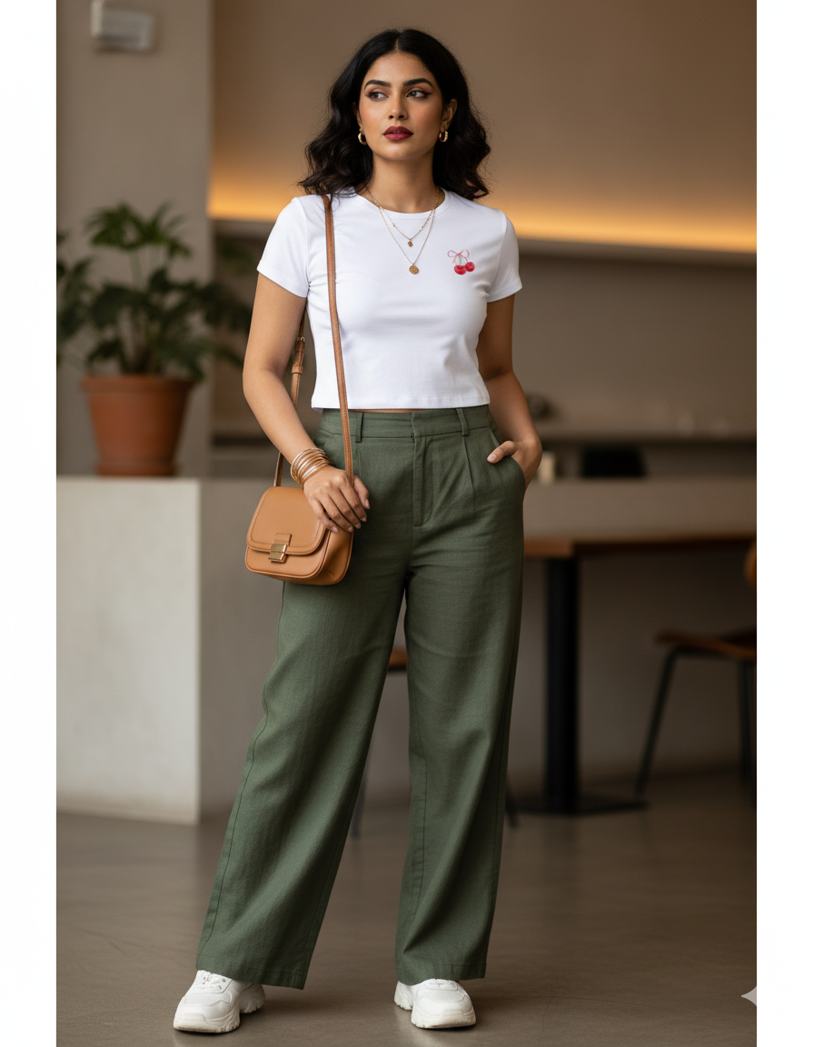 Cherry Love Crop Tee
