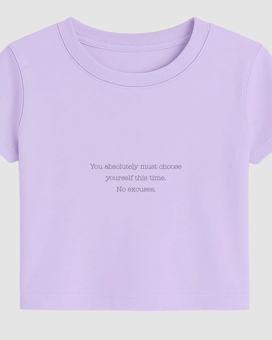 Choose Yourself Crop Top