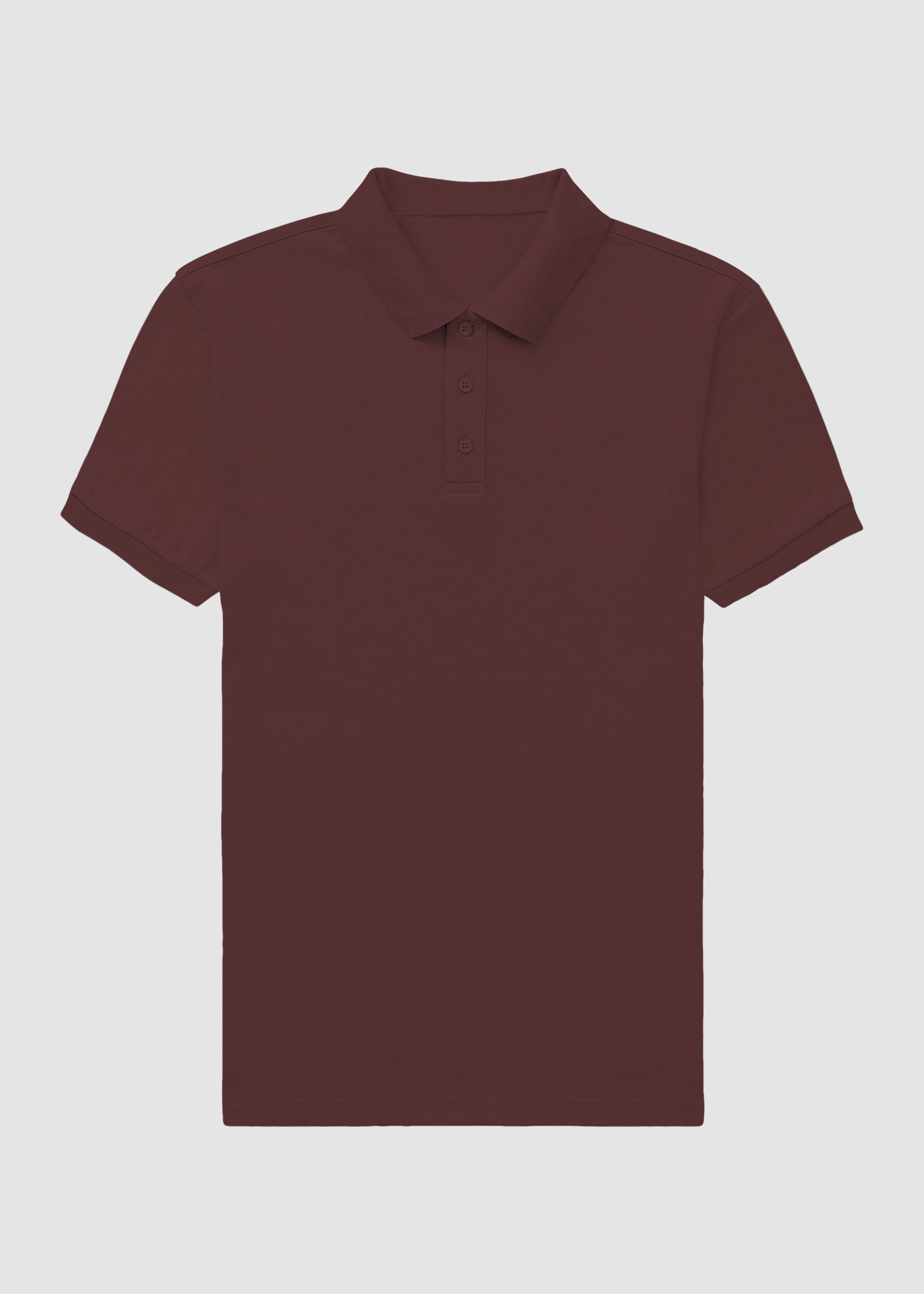 Le Polo Classique T-shirt - Maroon