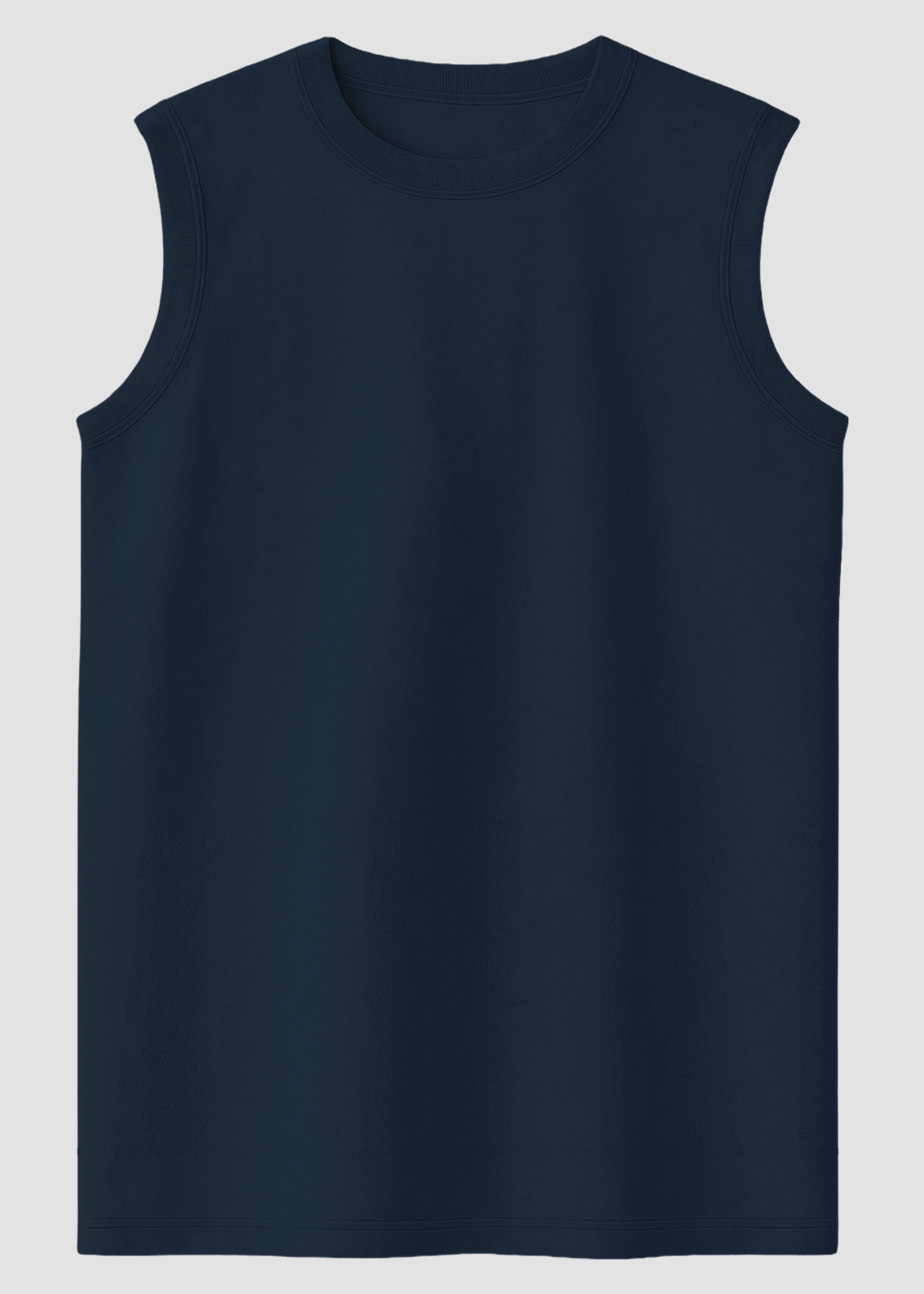 Navy Blue CoreFlex Sleeveless T-Shirt