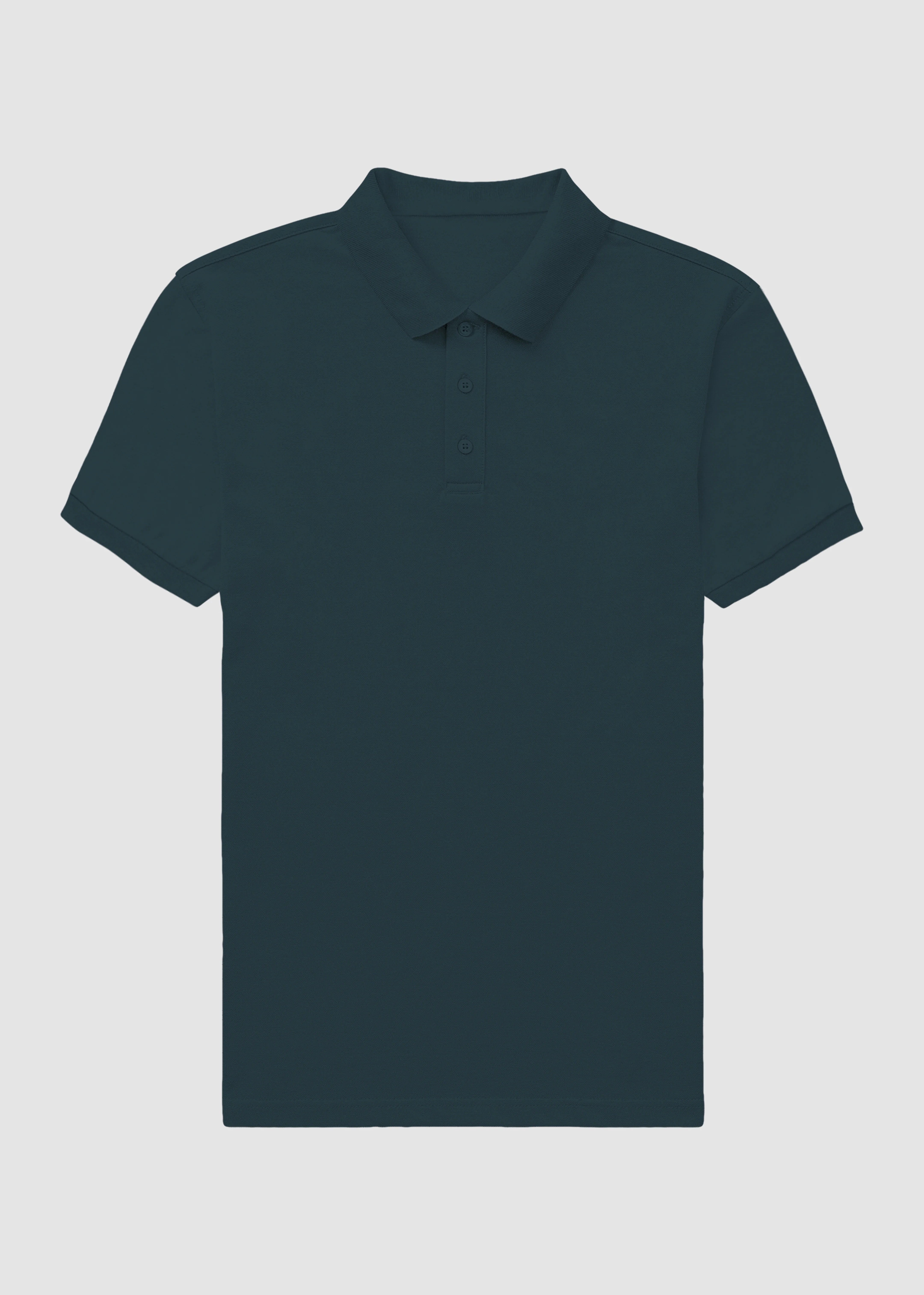 Le Polo Classique T-shirt - Petrol Blue